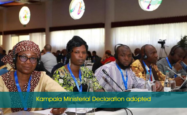 Kampala Ministerial Declaration adopted