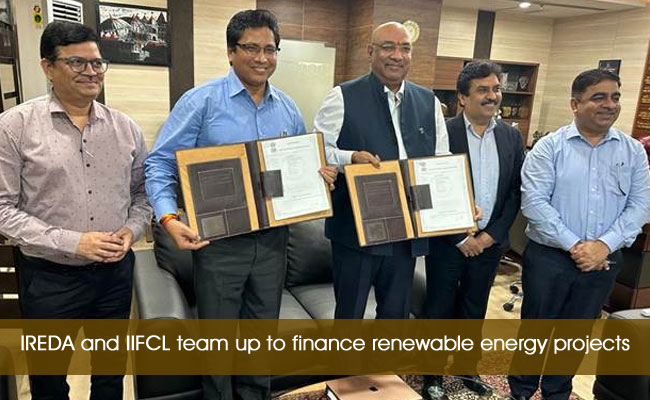IREDA and IIFCL team up to finance renewable energy projects