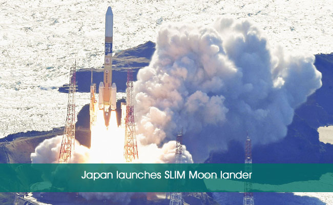 Japan launches SLIM Moon lander