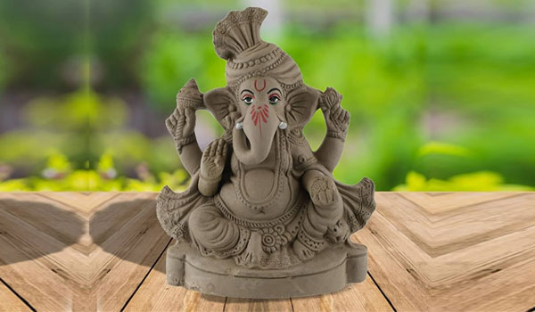 How to make Ganesh Idol with Clay