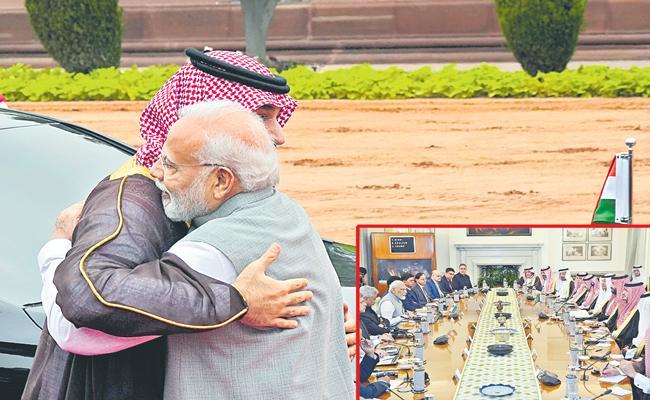 India-Saudi Arabia Relations, Modi and Salman during the first SPC Summit