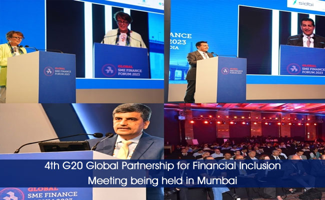4th G20 Global Partnership for Financial Inclusion Meeting being held in Mumbai