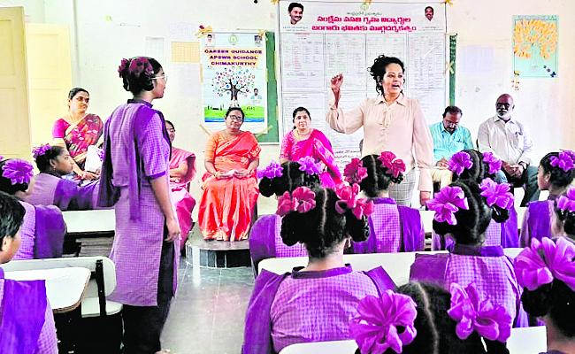CEO Impressed by AP State's Education System, Raquel Froff visits Gurukul school and speaks to students,Australian CEO 