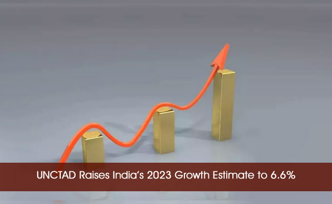 UNCTAD Raises India’s 2023 Growth Estimate to 6.6%