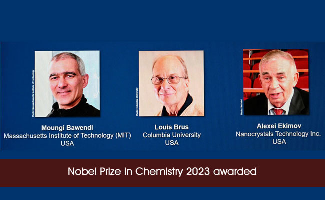 Nobel Prize in Chemistry 2023 awarded