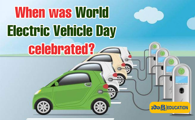 When was World Electric Vehicle Day celebrated?