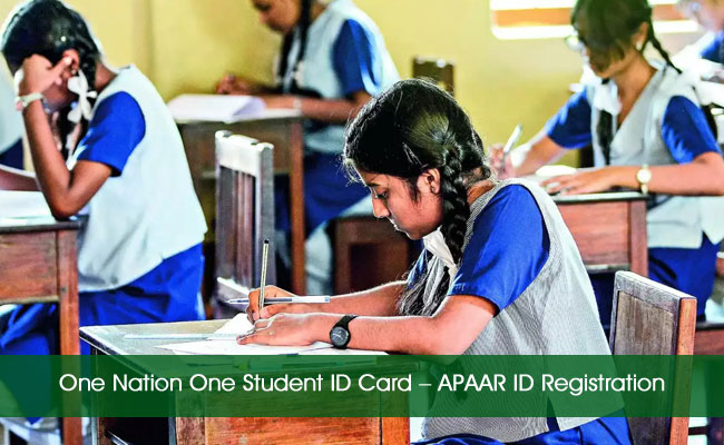 One Nation One Student ID Card – APAAR ID Registration