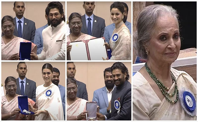 Indian film industry honors excellence,69th National Film Awards ceremony 2023,Prestigious film awards at Vigyan Bhavan
