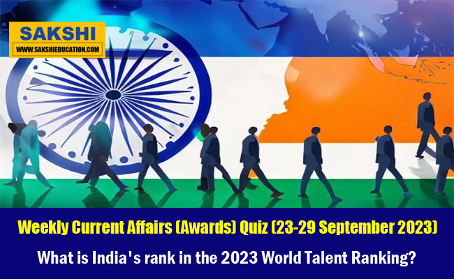 What is India's rank in the 2023 World Talent Ranking
