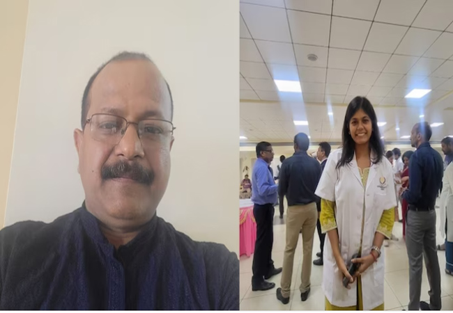 Father's Role in Child's Academic Journey, Father and daughter duo clears NEET UG 2023 News in Telugu, A Father's Commitment to Child's Success, 