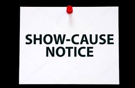 Issue of Show Cause Notice for junior lecturers
