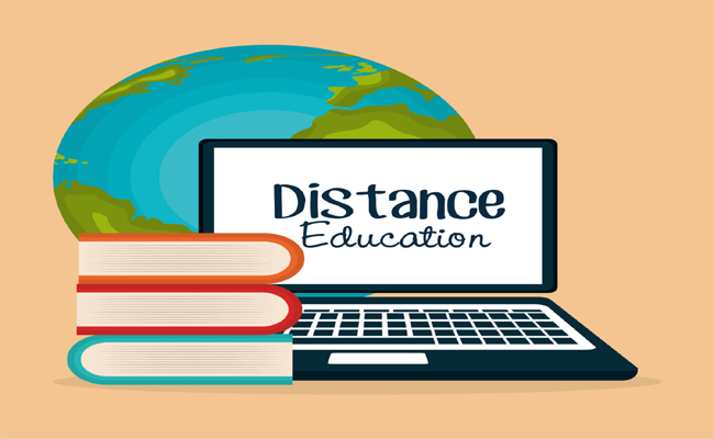 Applications for distance education for tenth and intermediate
