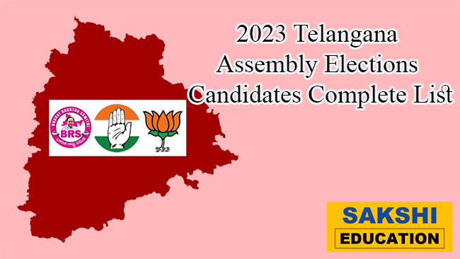 2023 Telangana Legislative Assembly Elections Candidates Complete List
