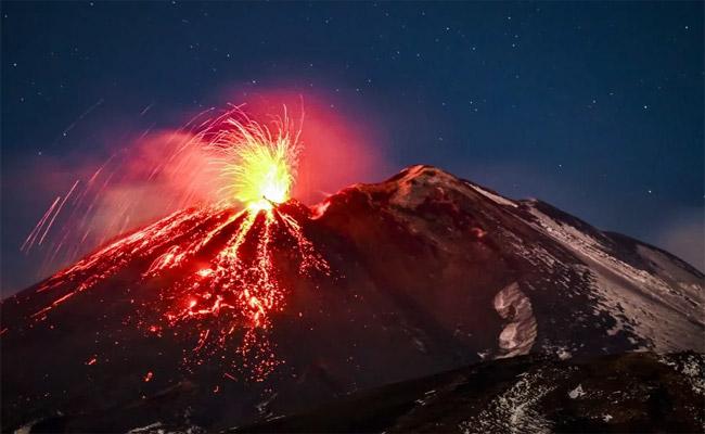 Nineteen Volcanos Erupt at the Same Time across the globe