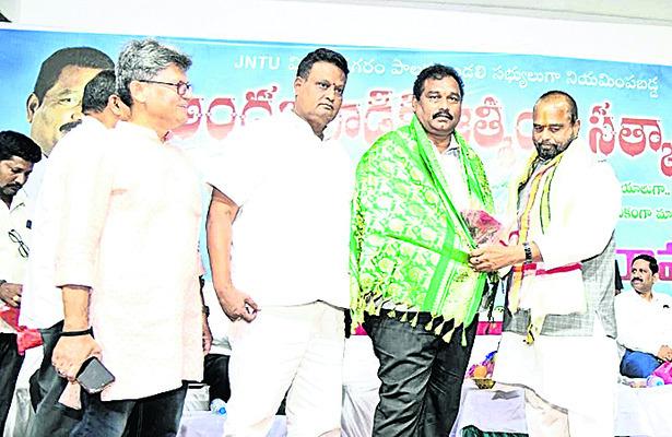 YS Jagan government's focus on education highlighted by Speaker Tammineni Sitaram in Srikakulam Urban, YS Jagan government prioritizing education for social change in Srikakulam Urban, Social change is possible only through education, Speaker Tammineni Sitaram emphasizing education for poverty alleviation in Srikakulam Urban,