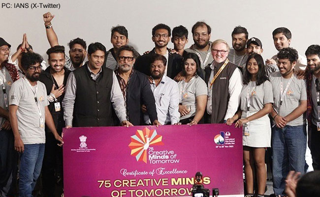 ‘Odh’ bags the best film award at the ‘75 Creative Minds of Tomorrow’ at 54th IFFI