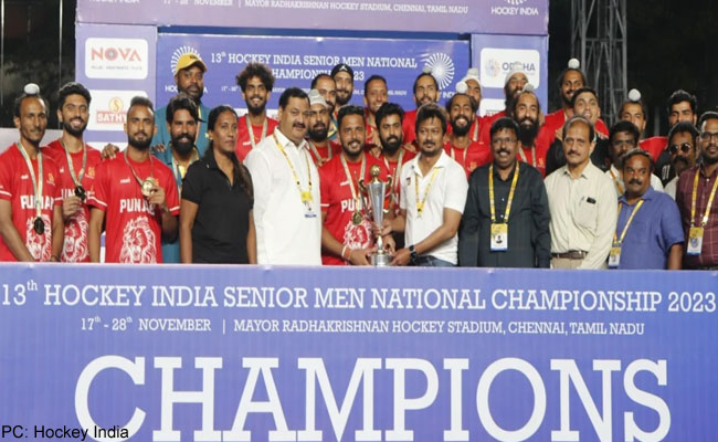 Hockey Punjab Wins 13th Hockey India Senior Men National Championship 2023