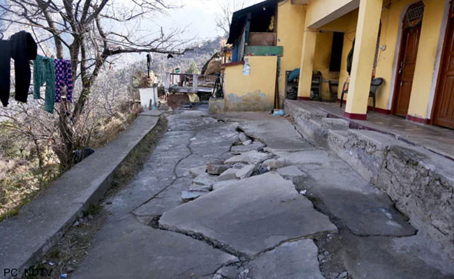 Centre approves reconstruction plan worth over 1658 crore rupees for Joshimath in Uttarakhand