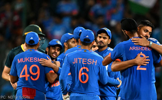 India beat Australia by 6 runs in 5th & final T20I Cricket to win series by 4-1