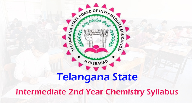 Telangana Intermediate 2nd Year Chemistry Syllabus
