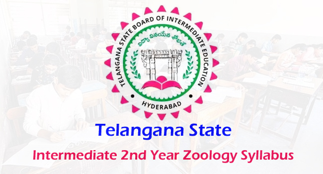Telangana Intermediate 2nd Year Zoology Syllabus