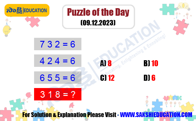 Puzzle of the Day (09.12.2023)