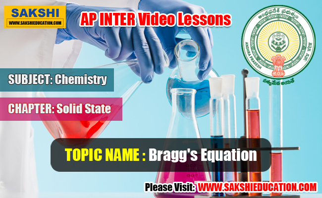 AP Sr Inter Chemistry Videos Solid State Braggs Equation