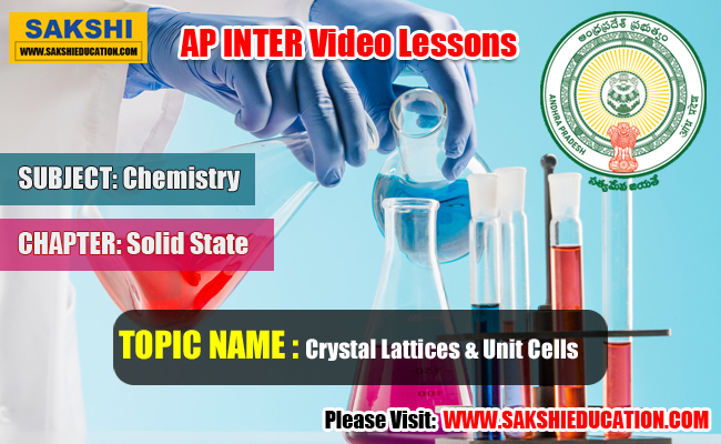 AP Sr Inter Chemistry Videos Solid State - Crystal Lattices & Unit Cells