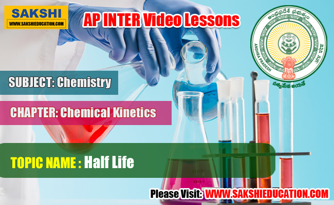 AP Senior Inter Chemistry Videos -- Chemical Kinetics - Half Life 