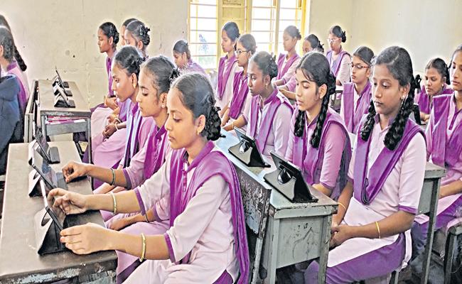Amaravati government's strategy for students   Bringing technology to government school students   Tech lessons in government schools    Amaravati's School Education Department focuses on tech for students
