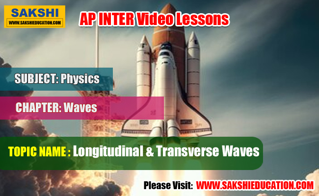 AP Sr Inter Physics Videos -Waves - Longitudinal & Transverse Waves