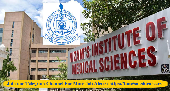NIMS Hyderabad Careers   nims hyderabad recruitment 2024   NIMS Hyderabad Clinical Research Nurse Recruitment