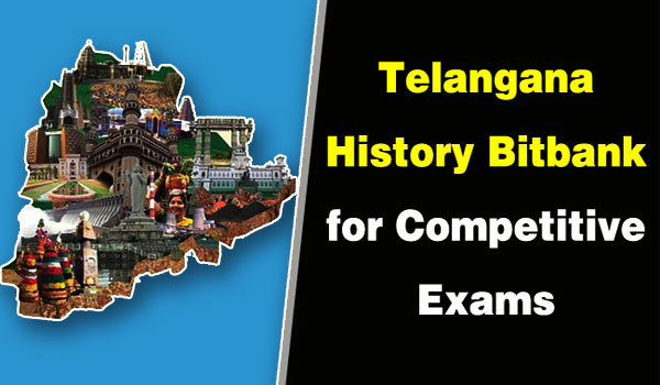important telangana history bit bank in telugu for competitive exams