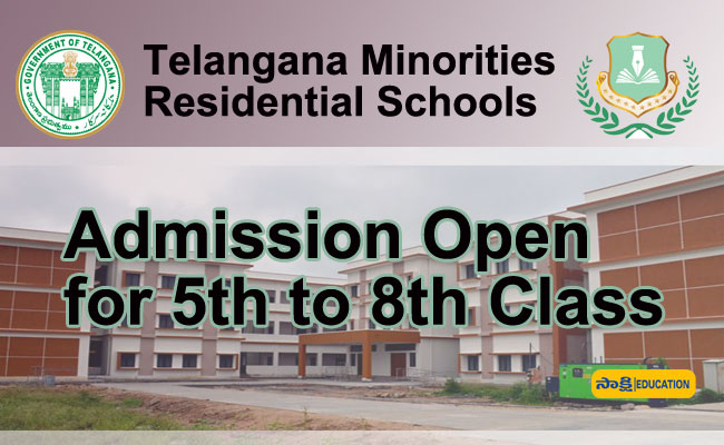 Hyderabad Residential Schools   Admission Notice for Class 8th   Backlog Vacancies in Minorities Category  Application for Classes 6th & 7th   Telangana Minorities Residential Schools    Telangana Minorities Residential Schools