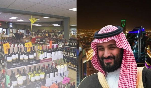 first liquor store in Saudi    Non-Muslim diplomatic alcohol hub debuts in Saudi Arabia