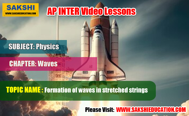 AP Sr Inter Physics Videos- Waves - Formation of waves in stretched strings	