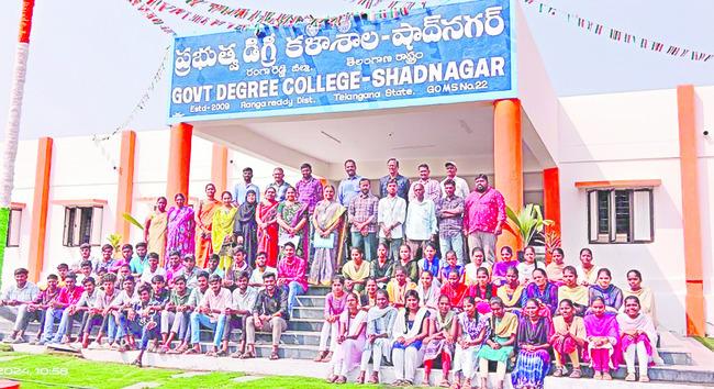 Shadnagar Degree College is recognized by NAAC Assessment of Educational Facilities    Shadnagar Degree College NAAC Visit