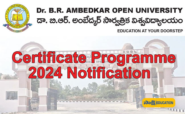 BRAOU Hyderabad Certificate Programme