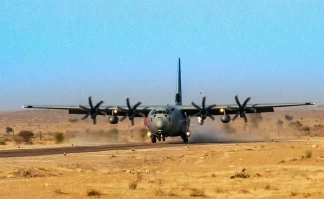 Air Force Exercises in Rajasthan