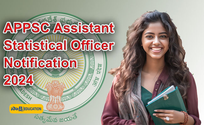 APPSC Assistant Statistical Officer Notification 2024 Check details