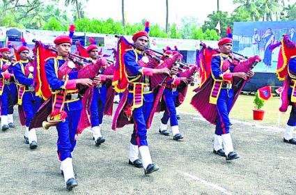 National recognition for bagpipe players  District level Bagpipe Band selections for school students   Government support for bagpipe training