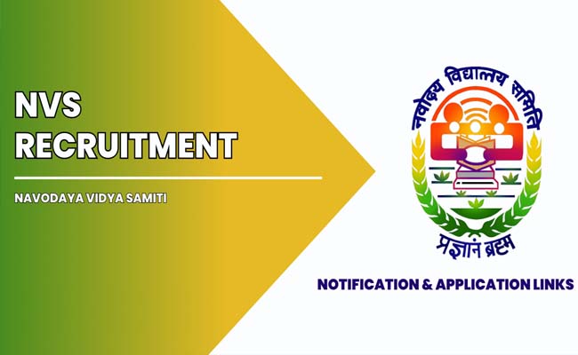 Apply Now for 1,377 Posts   Navodaya Vidyalaya Samiti Hiring Notice    Career Opportunity in NVS  NVS Non Teaching Recruitment 2024 Notification   Job Recruitment Advertisement  