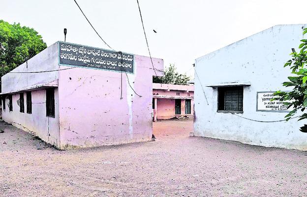 BC Gurukula School in temporary building at Mortad