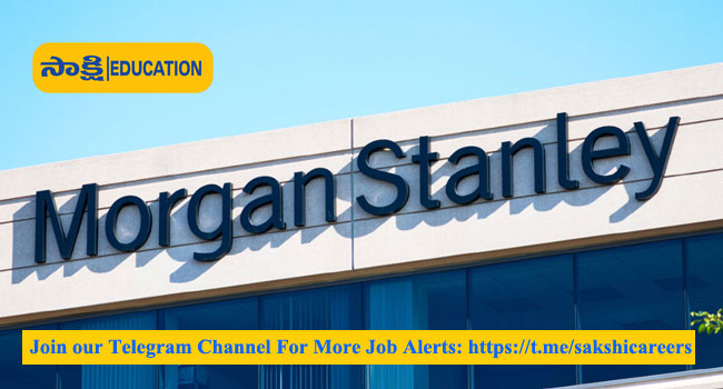 Morgan Stanley: Associate Opportunity!