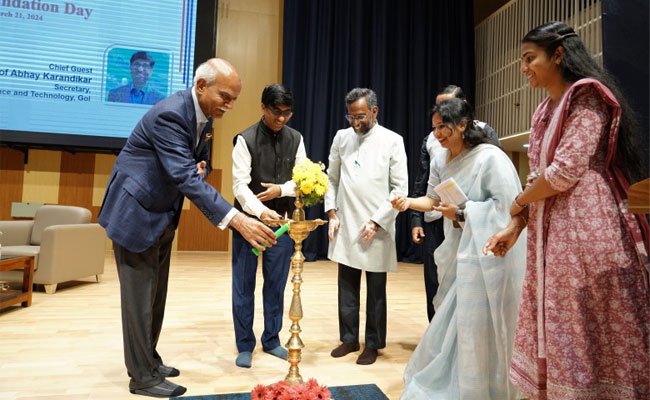 Nurturing Innovation for Developed Nation  IIT Hyderabad celebrated its 16th foundation day    IIT Hyderabad Foundation Day Celebration