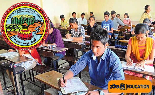 Intermediate 2nd Year Exams are completed on Friday   Yalamanchili Rural students 