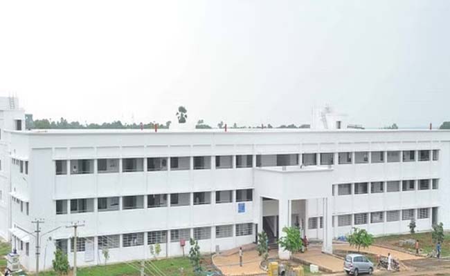 Registrar Acharya G. Sudhakar overseeing smart admissions on April 1 at BED College  Adikavi Nannaya University B.Ed Admissions 2024   Registrar Acharya G. Sudhakar supervises efficient admissions process at BED College