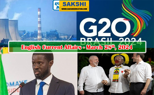 28th March, 2024 Current Affairs