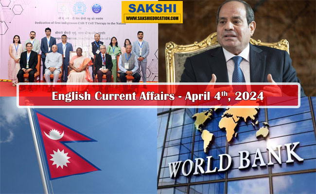 4th April, 2024 Current Affairs  national gk for competitive exams world news