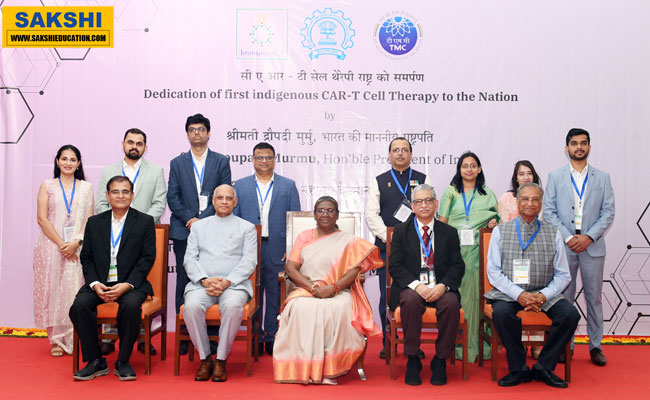President Droupadi Murmu To Dedicate CAR-T Cell Therapy To Nation At IIT Bombay